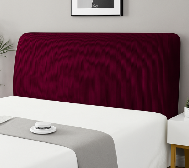 FENDER COPRI TESTATA LETTO ENSTENSIBILE FINO A 200CM BORDEAUX