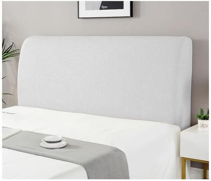 FENDER COPRI TESTATA LETTO ENSTENSIBILE FINO A 200CM BIANCO