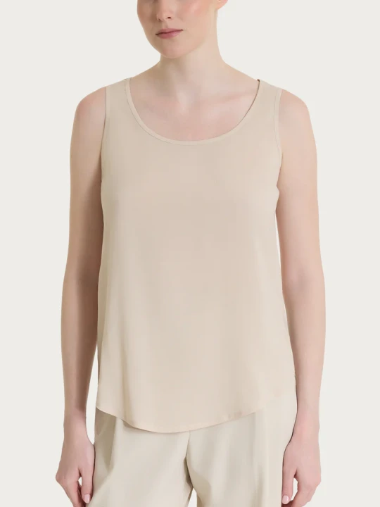 Top con spalla larga in Voile Stretch DS25S2 CHAMPIGNON