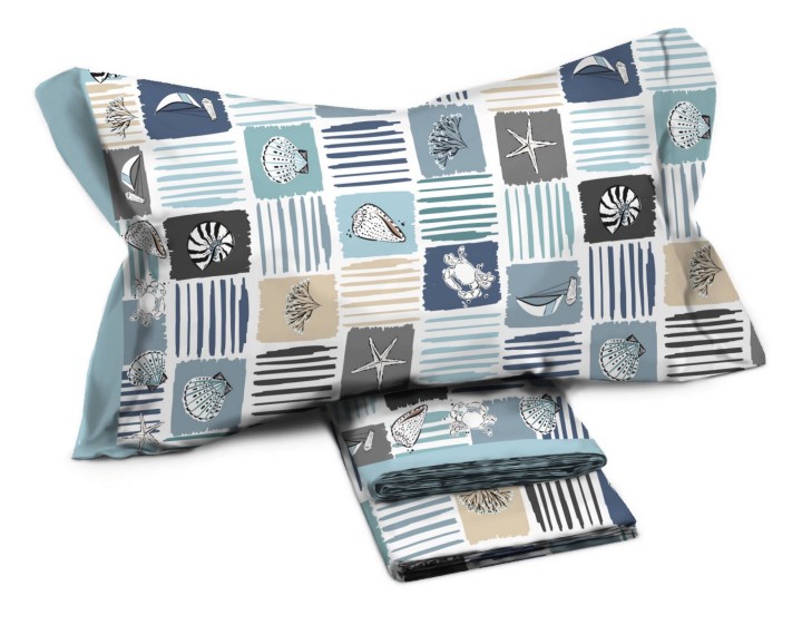 COMPLETO LENZUOLO VENERE 26 MATRIMONIALE NOVIA SUN2 AZZURRO