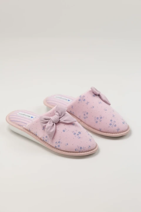 PANTOFOLA ESTIVA DONNA COTONE PF003221 GLICINE