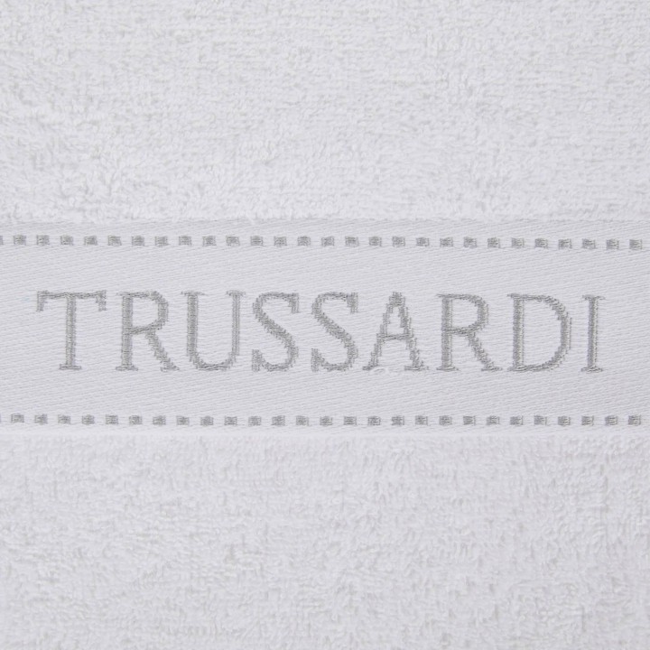 RIBBON TELO BAGNO TRUSSARDI BIANCO
