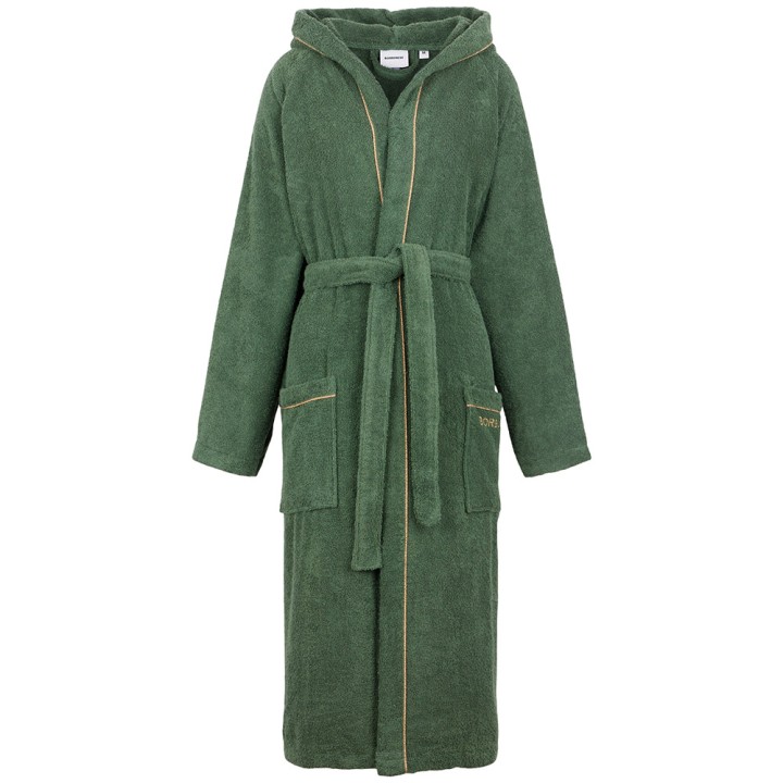 FINE OP ACCAPPATOIO IN SPUGNA UNISEX BORBONESE VERDE