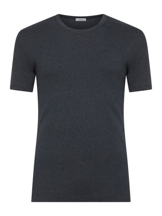 MAGLIA TERMICA  100% COTONE MANICHE CORTE U801A7 RAGNO PIOMBO MELANGE