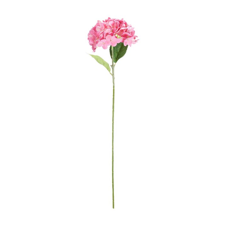 ORTENSIA ROSA IN EVA, PLASTICA E METALLO H.61 cm COLORI ASSORTITI ROSA