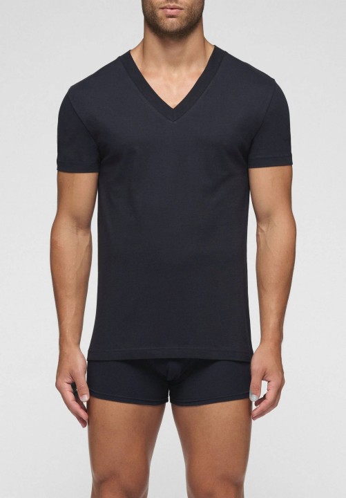 MAGLIA COT.MM SC.V 1305/5305 UOMO BLU