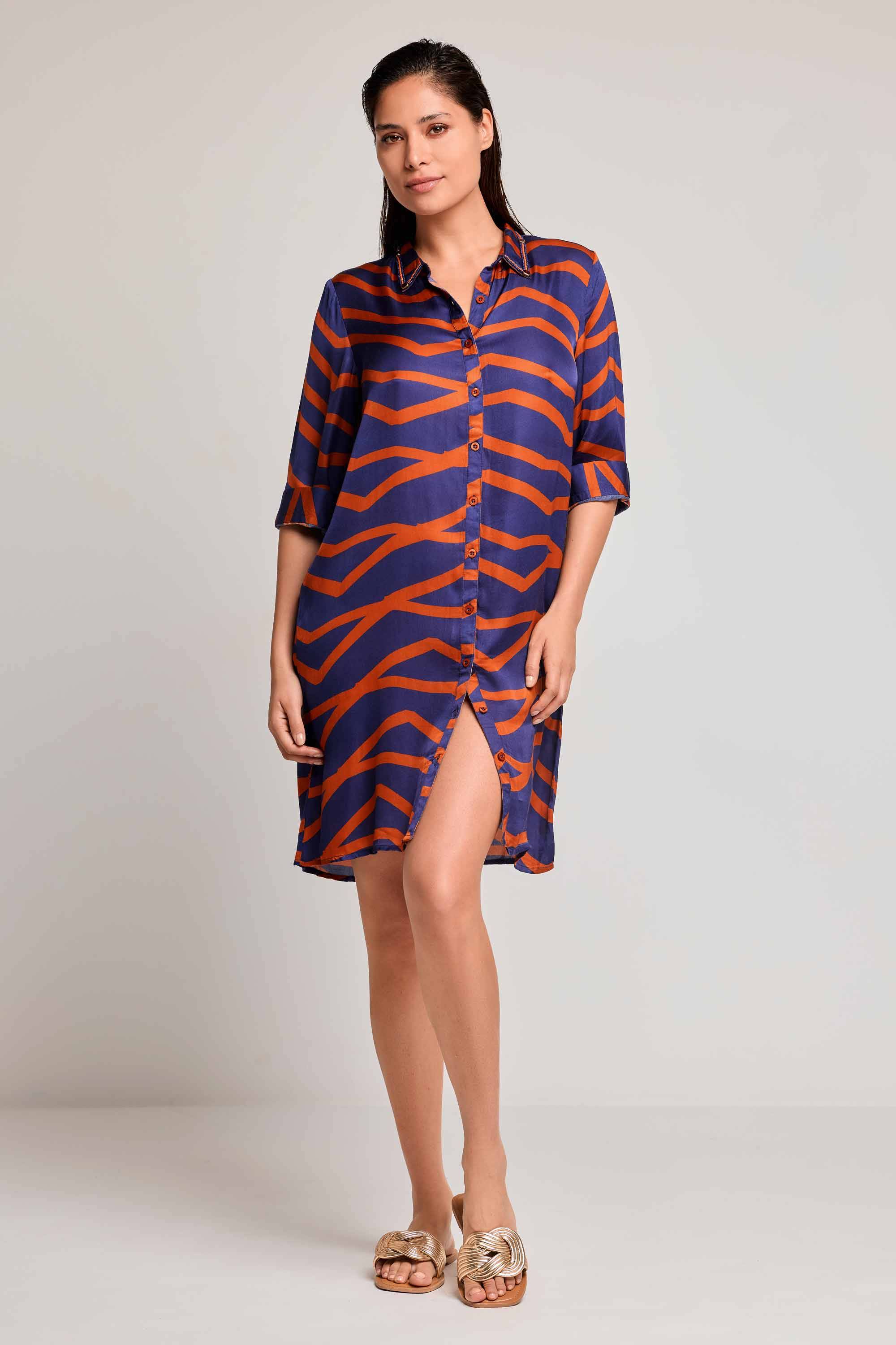 DORIS ABITO DONNA DAVID DA26-073 BLUE