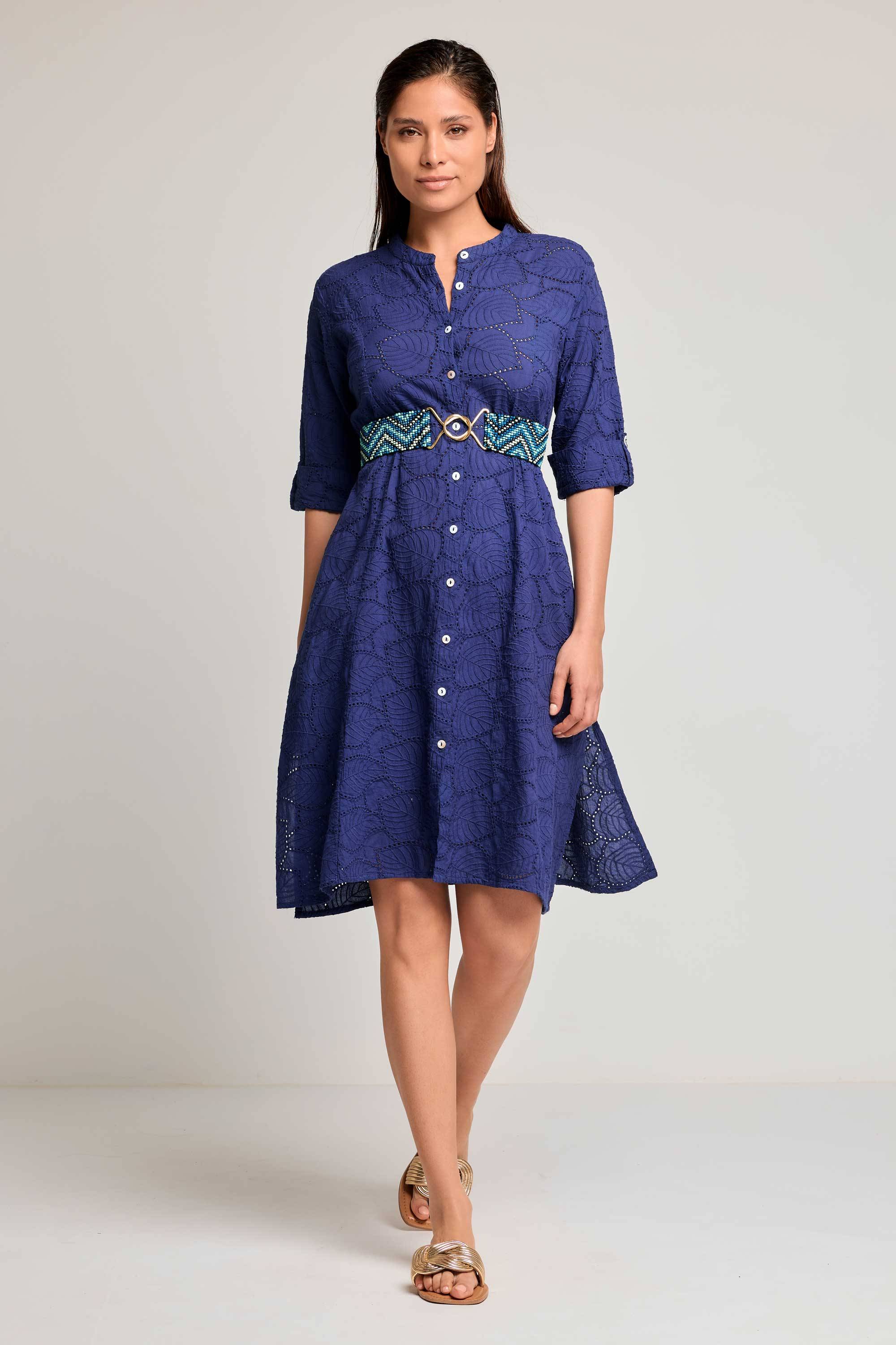 SAGE ABITO DONNA DAVID DB26-002 NAVY BLU