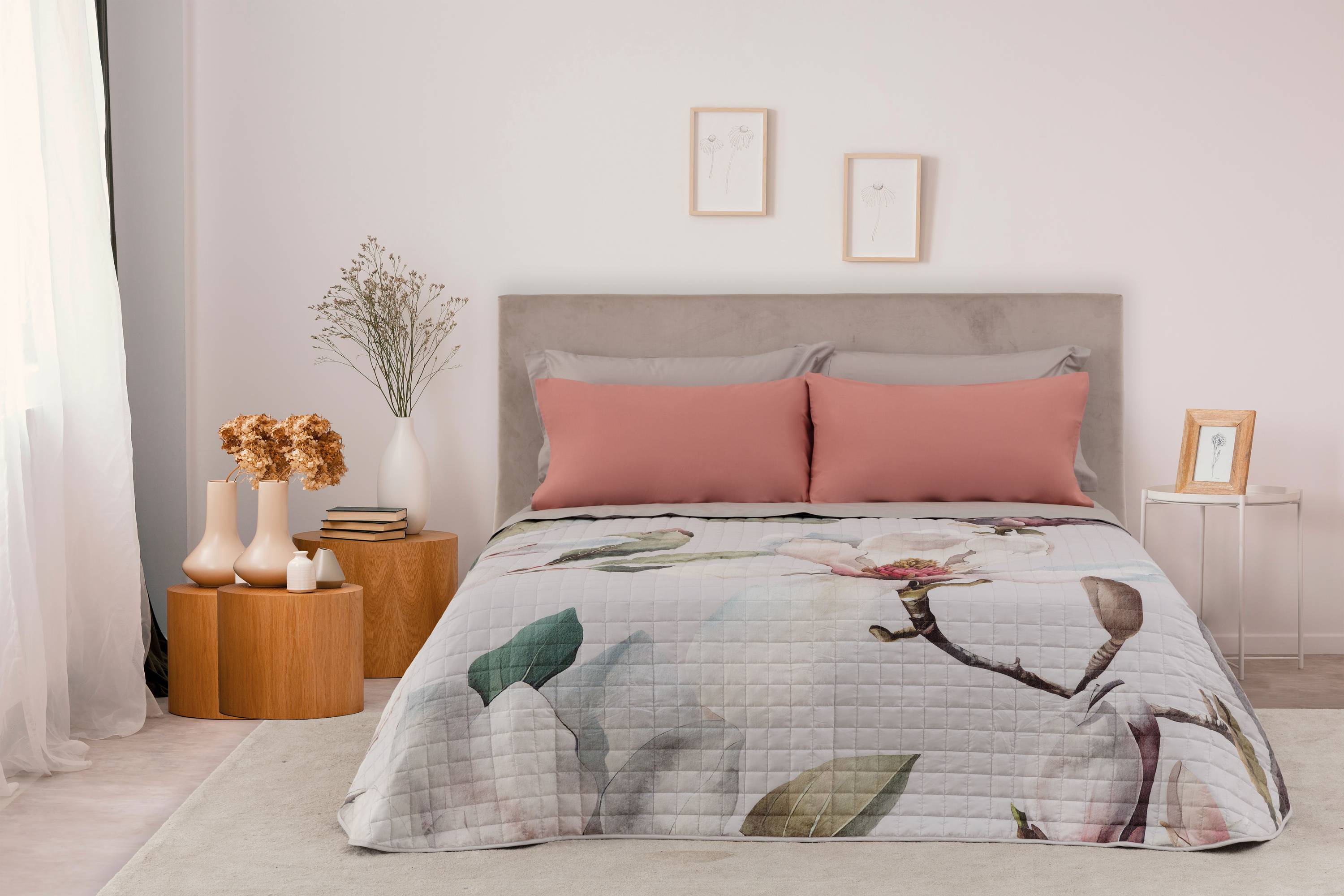 MAGNOLIA QUILT STAMPATO 2P LE0932