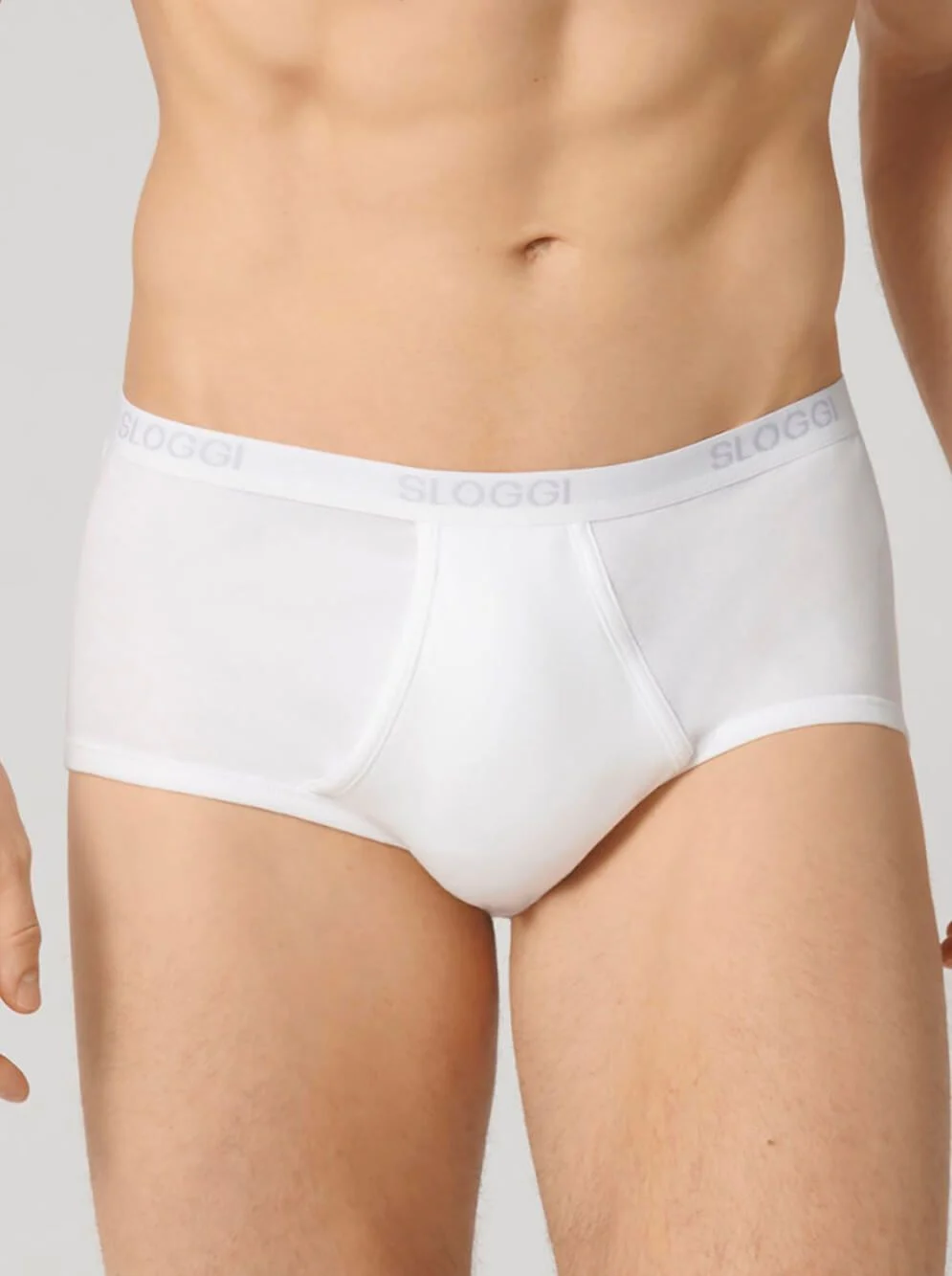 BASIC MAXI PACCO DOPPIO SLOGGI 10020410 UOMO BIANCO