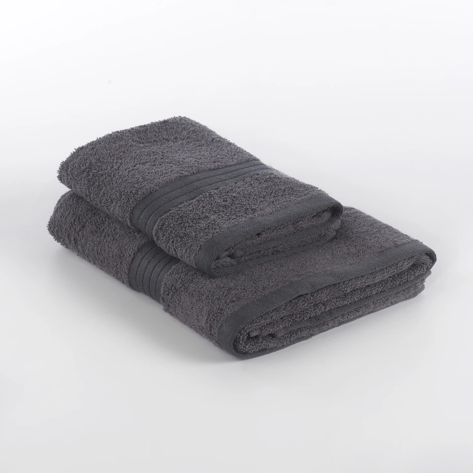 LIVING SET ASCIUGAMANI 1+1 VIA ROMA, 60 SS0035 GRI.SCU