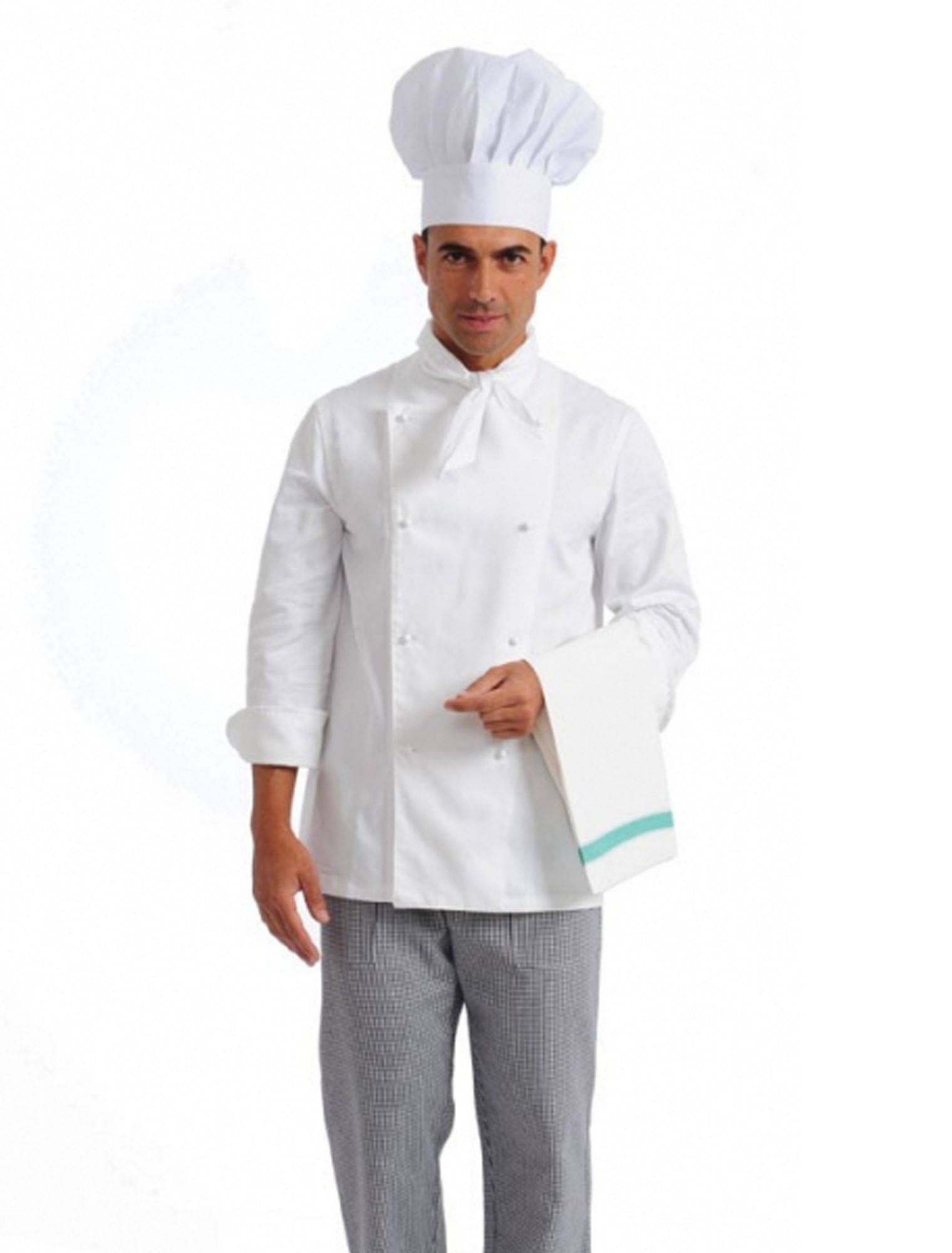 GIACCA CUOCO CLASSICA G0012 BIANCO