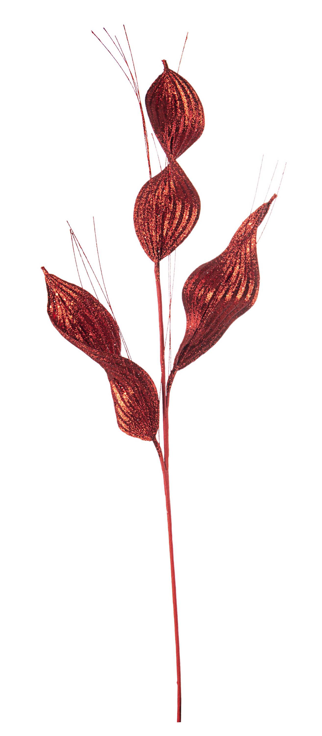 RAMO LISBETH ROSSO H. 80cm BIZZOTTO 0932221