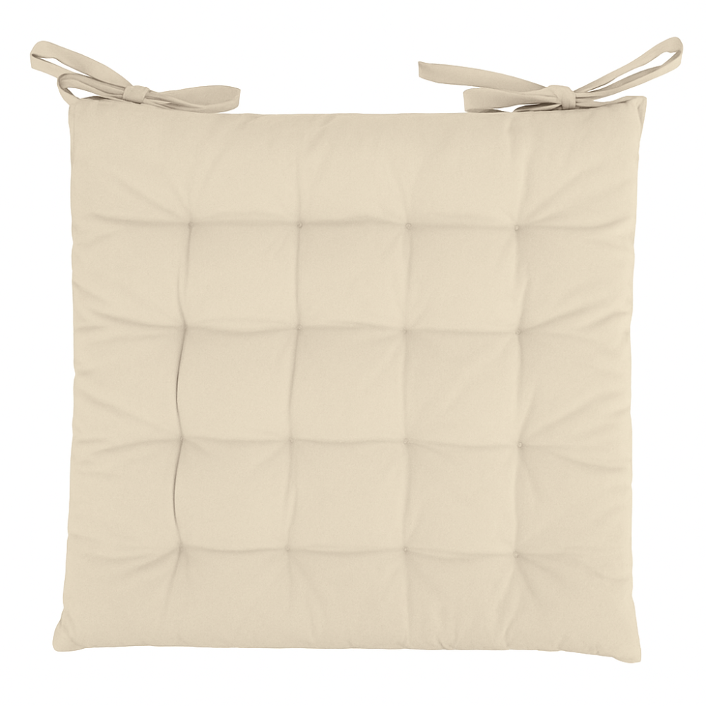 CUSCINO SEDIA 40X40 CM IDROREPELLENTE ESTÉ GALILEO ECRU'