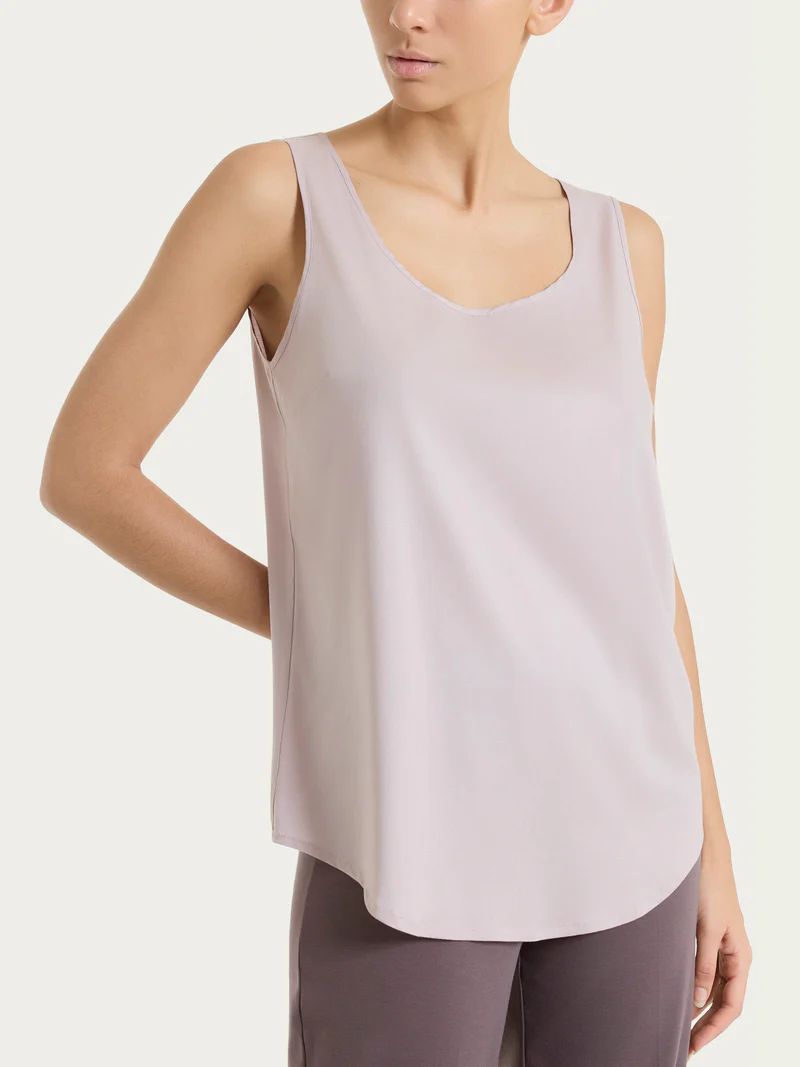 Top con spalla larga in Voile Stretch DS25S2 SPHINX