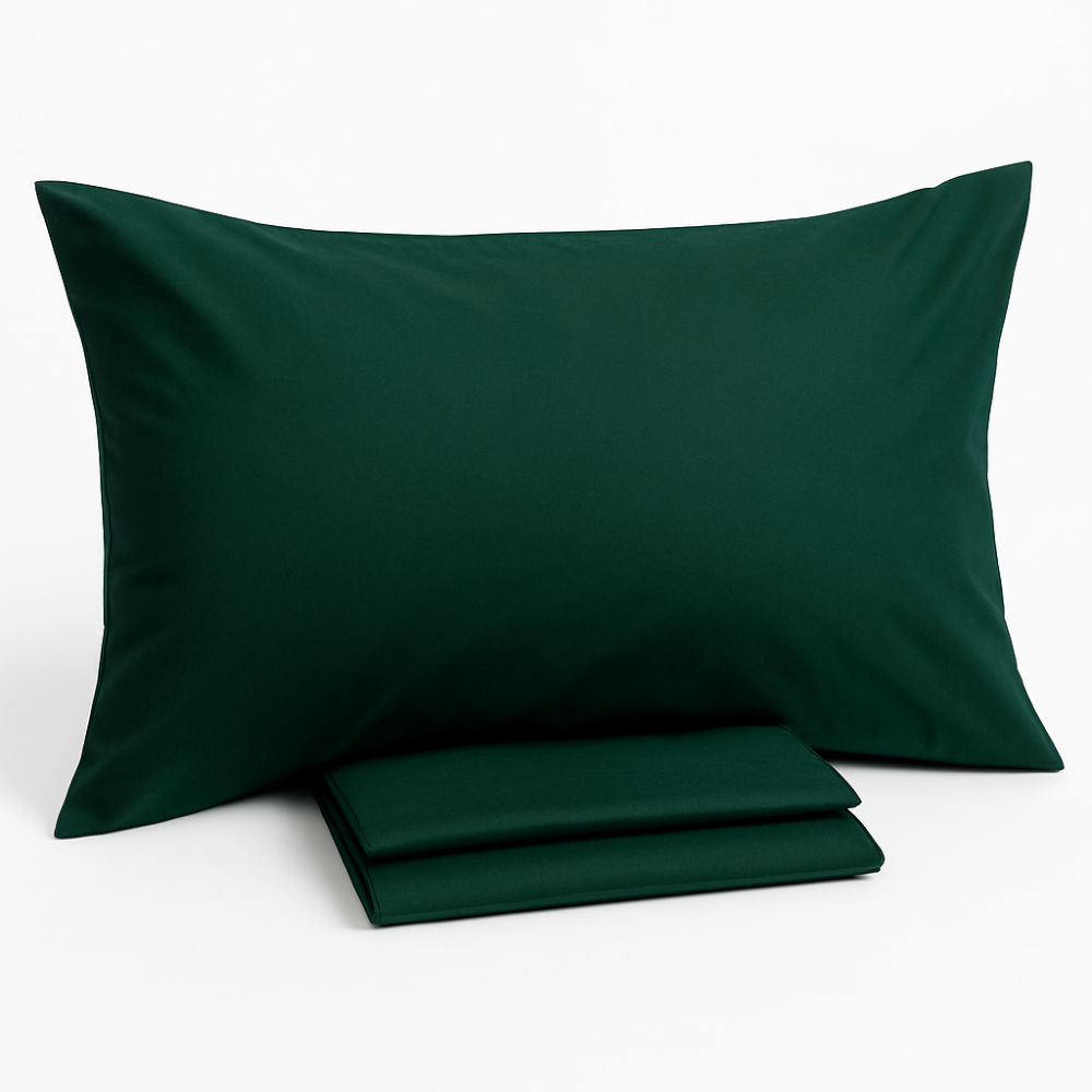 NO STIRO - MORE TIME COMPLETTO LETTO SINGOLO ILBLUBIANCHERIA VERDE BOSCO