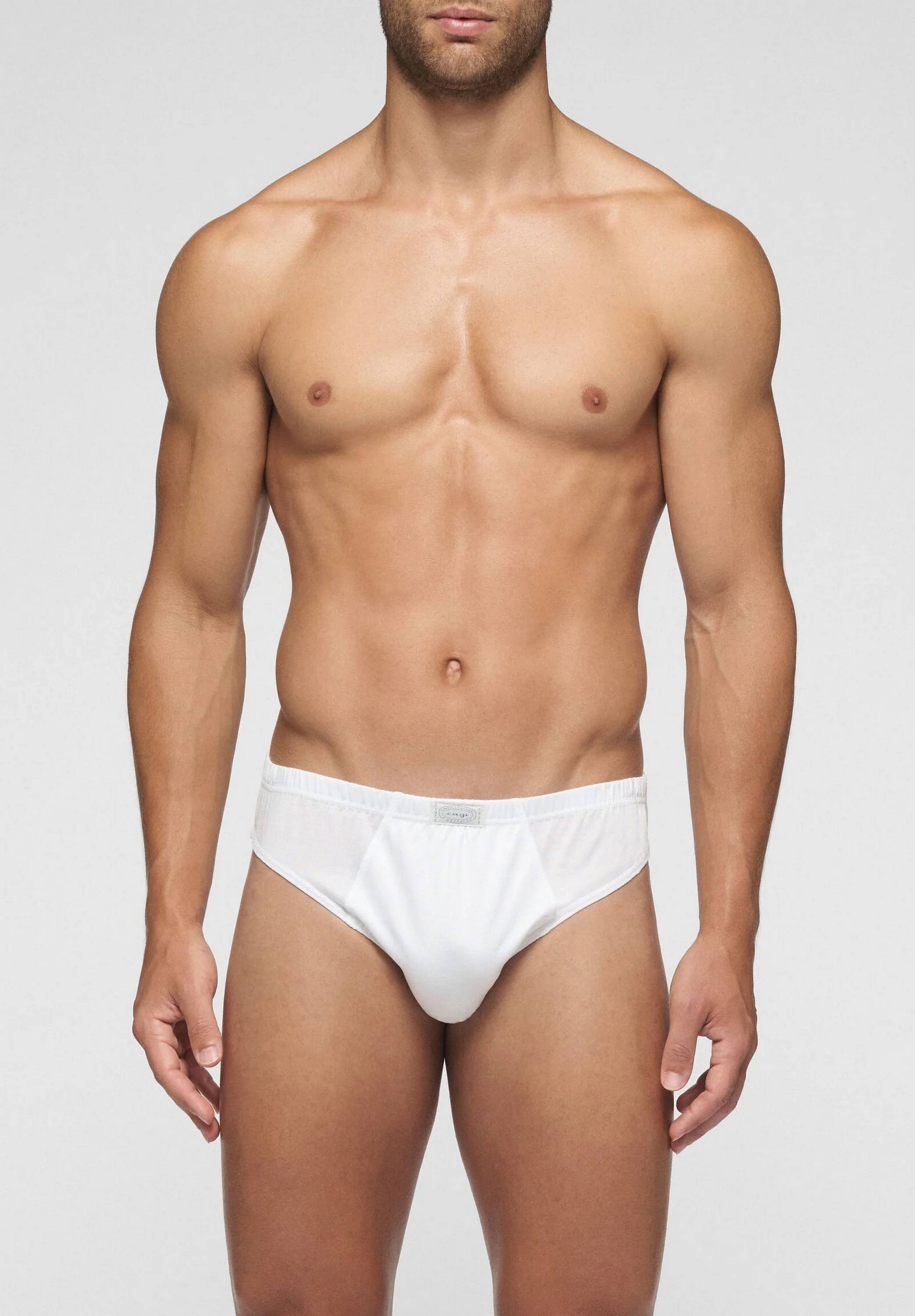 MINISLIP FILO DI SCOZIA CAGI 1208 BIANCO