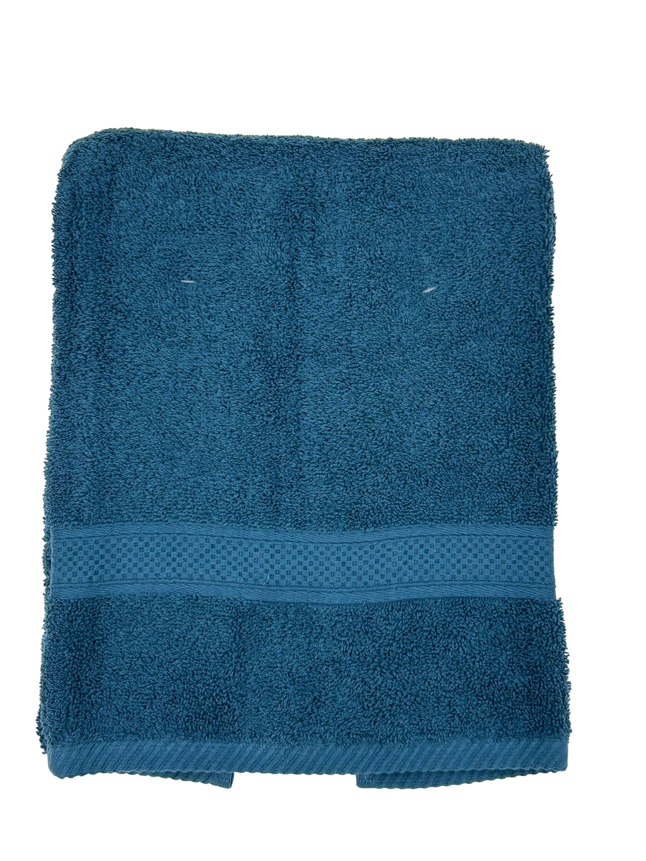 SET ASCIUGAMANI 1+1 600 grammi IL BLU CASA PETROLIO