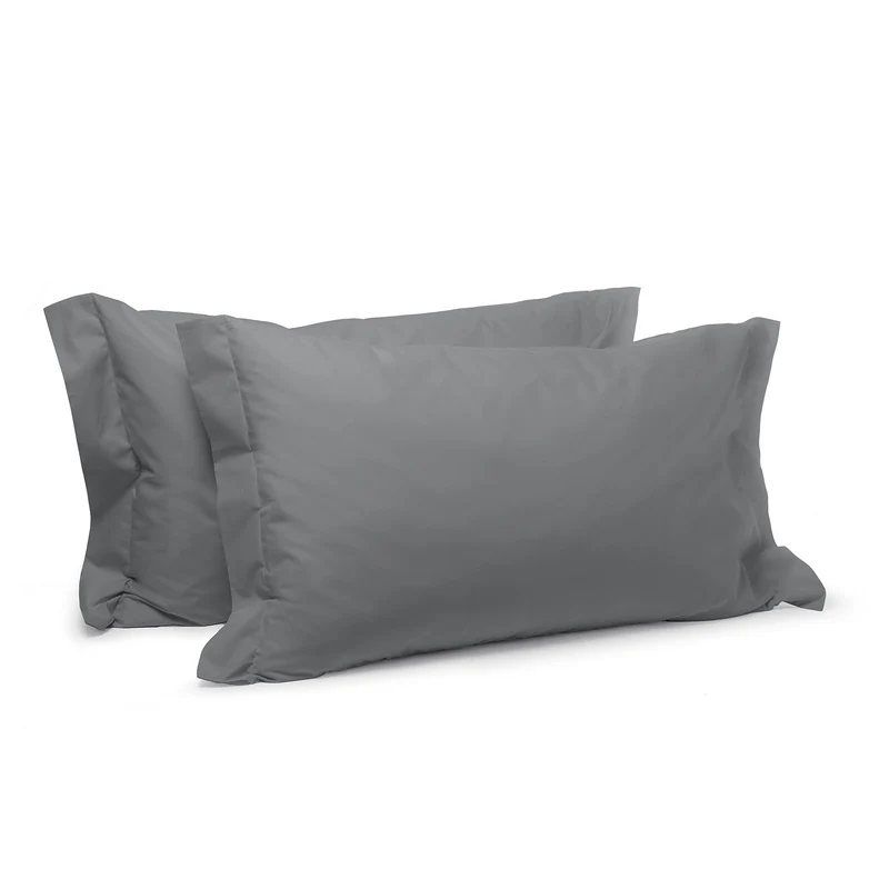 SUGAR COPPIA FEDERE 52x82cm MADE IN ITALY GRIGIO SCURO