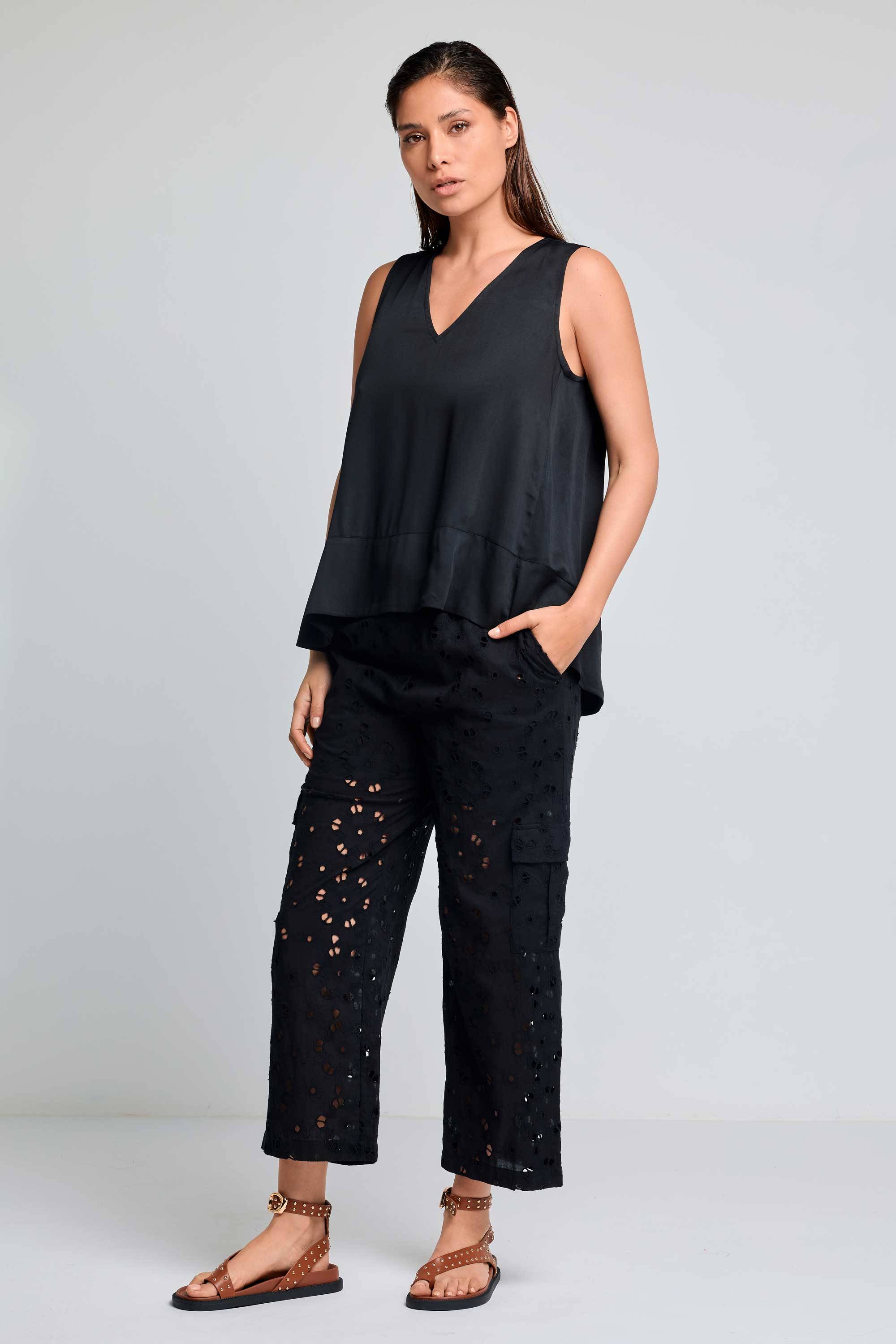 DIANA JOGGERS DONNA DAVID DB26-005 BLACK