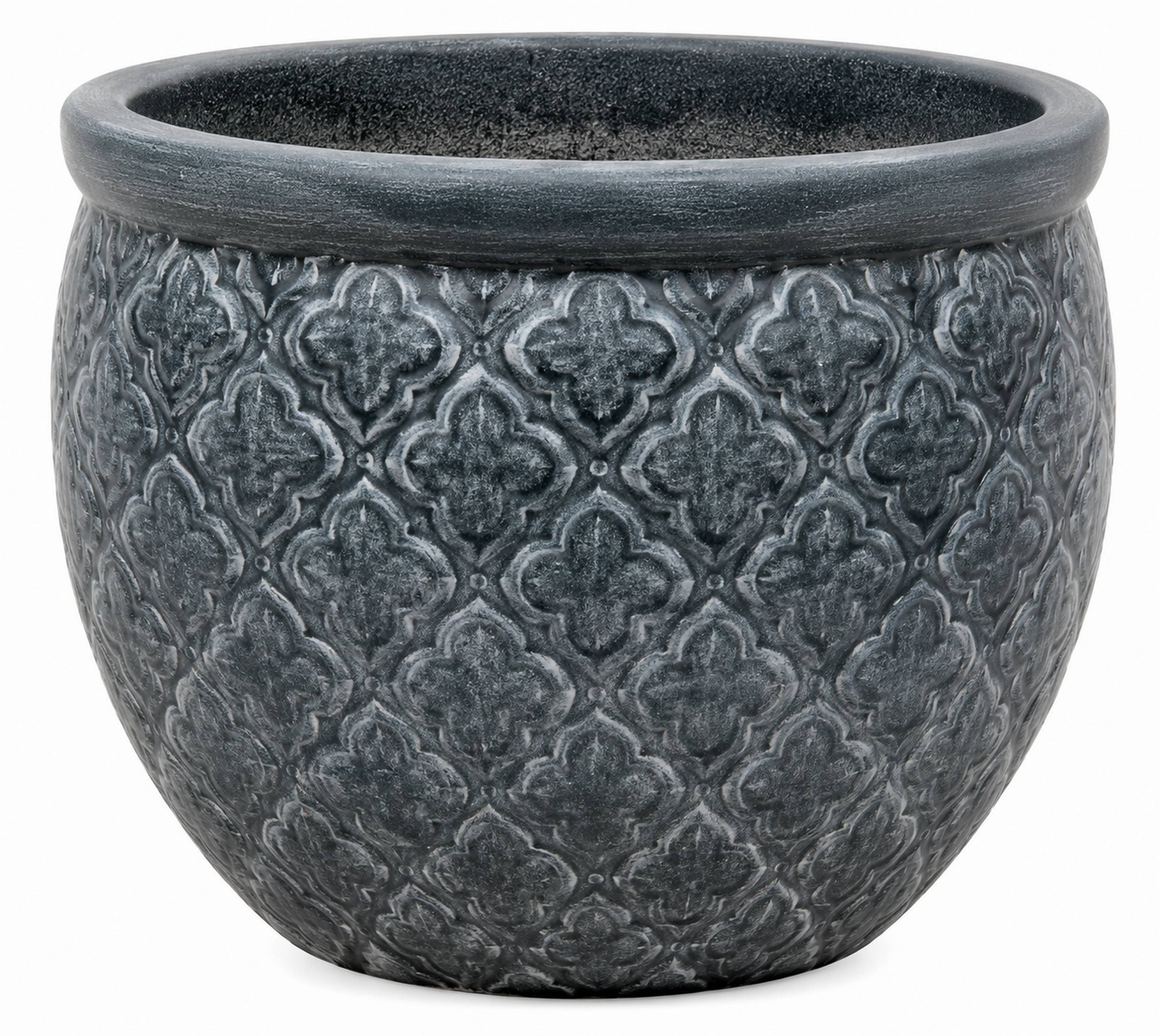 VASO CERAMICA SINGAPORE M D36X30H ANTRAC