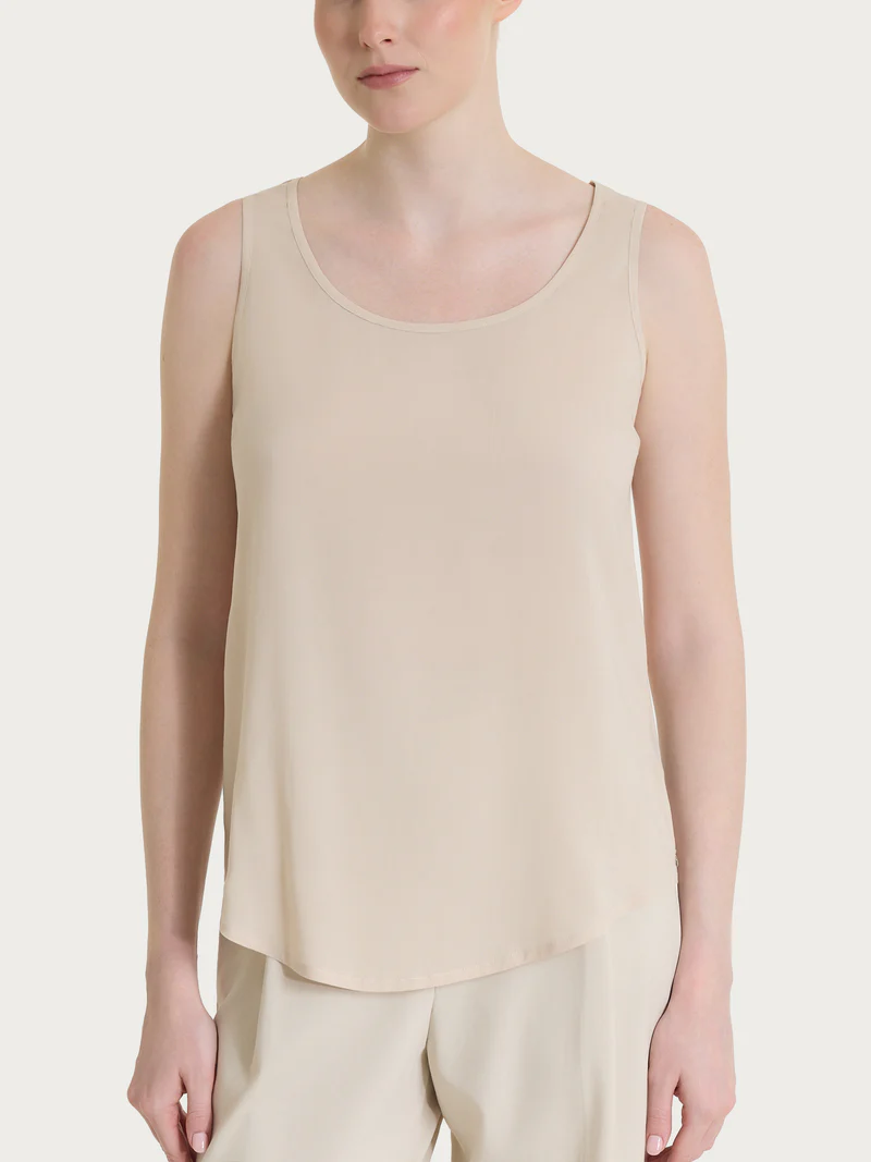Top con spalla larga in Voile Stretch DS25S2 CHAMPIGNON