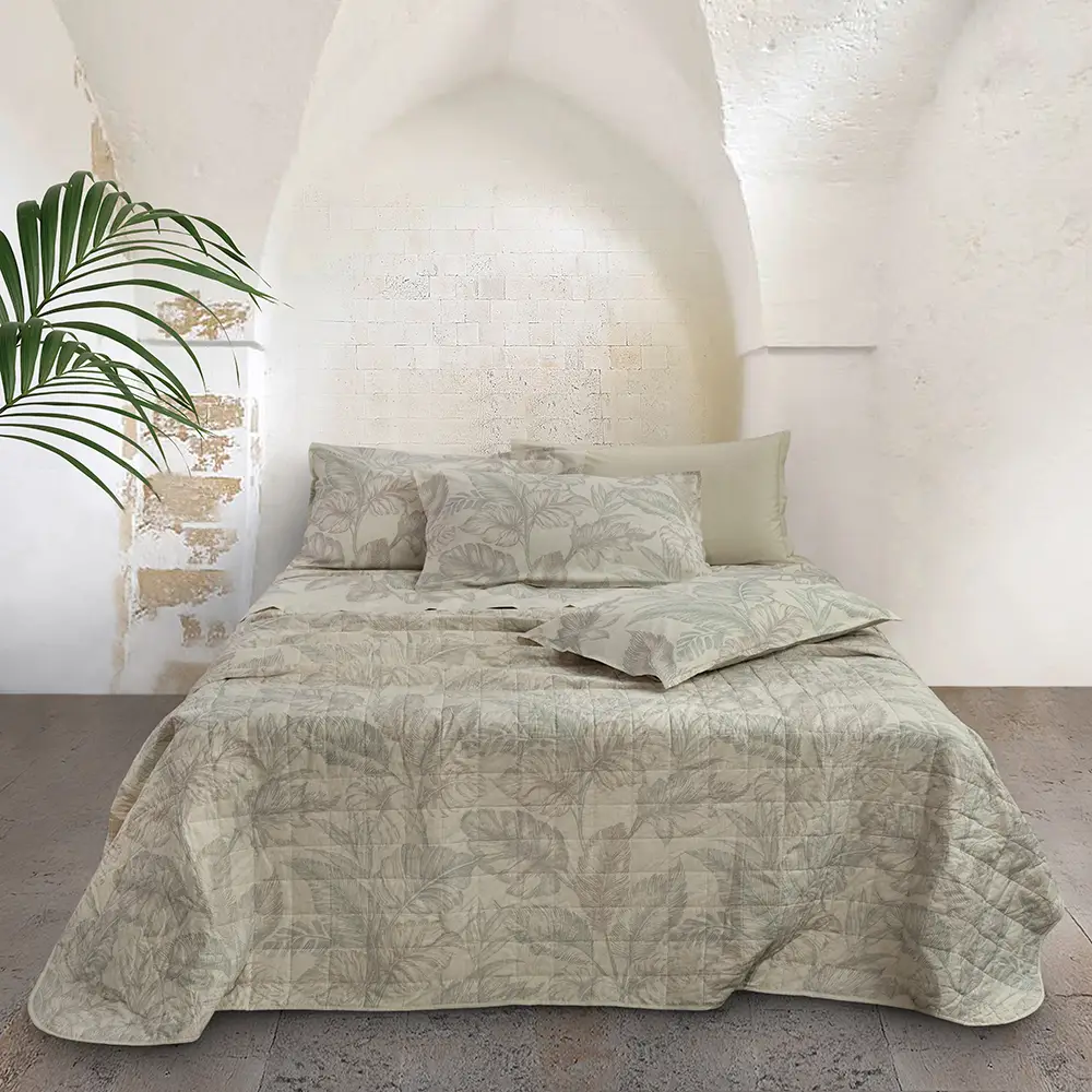 COPRILETTO TRAPUNTATO MATRIMONIALE ELENDRA GABEL 901 PERLA