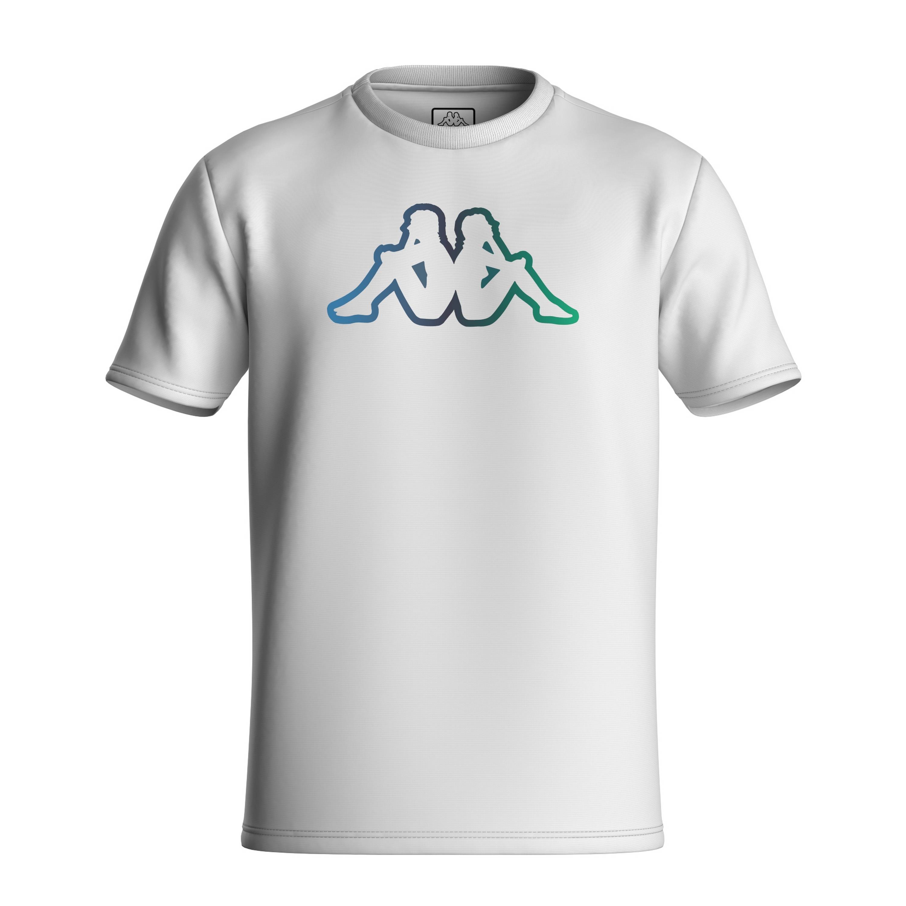 T-SHIRT UOMO IONI 34251SW KAPPA 001 BIANCO