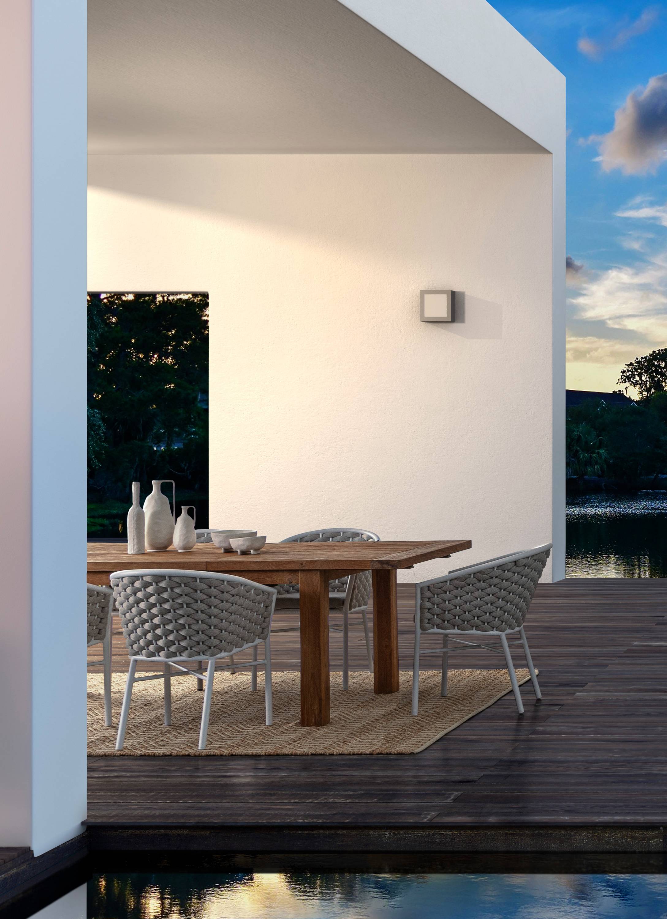 SEDIA CON BRACCIOLI MARGALIDA BIANCO 0666082