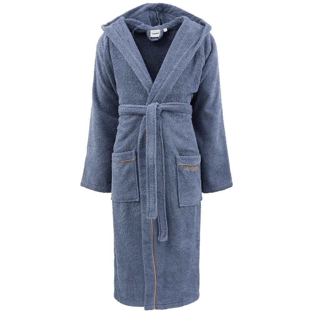 FINE OP ACCAPPATOIO IN SPUGNA UNISEX BORBONESE JEANS