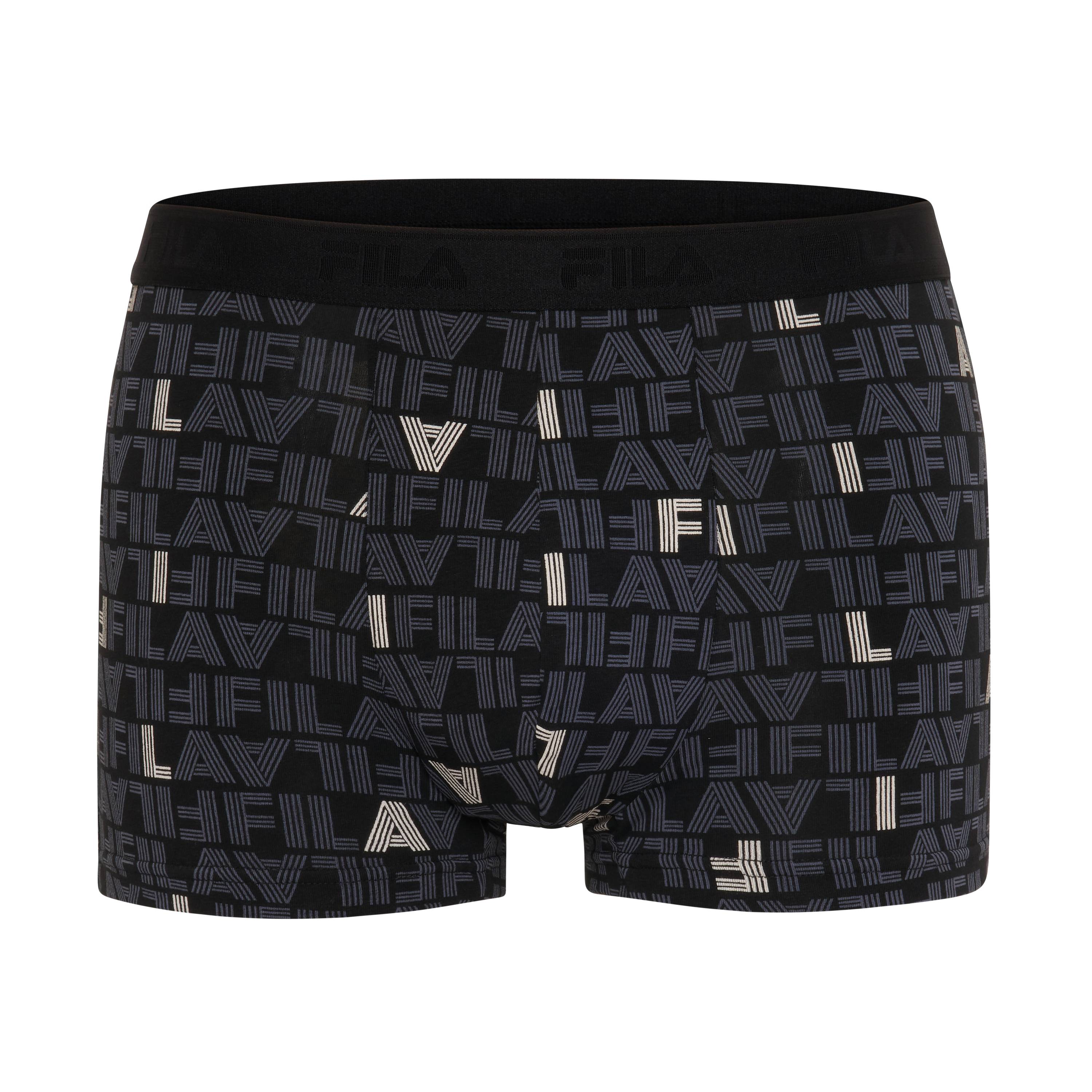 BOXER UOMO FILA ELASTICO 2PZ FU5368/2 ASSORTITO
