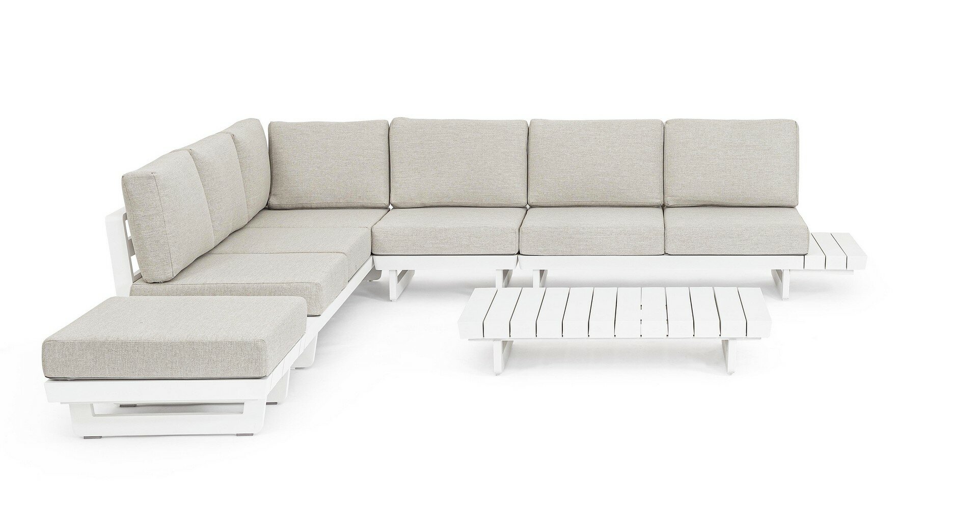 SET 2 SALOTTO ANGOLARE CON CUSCINI INFINITY BI 0663424