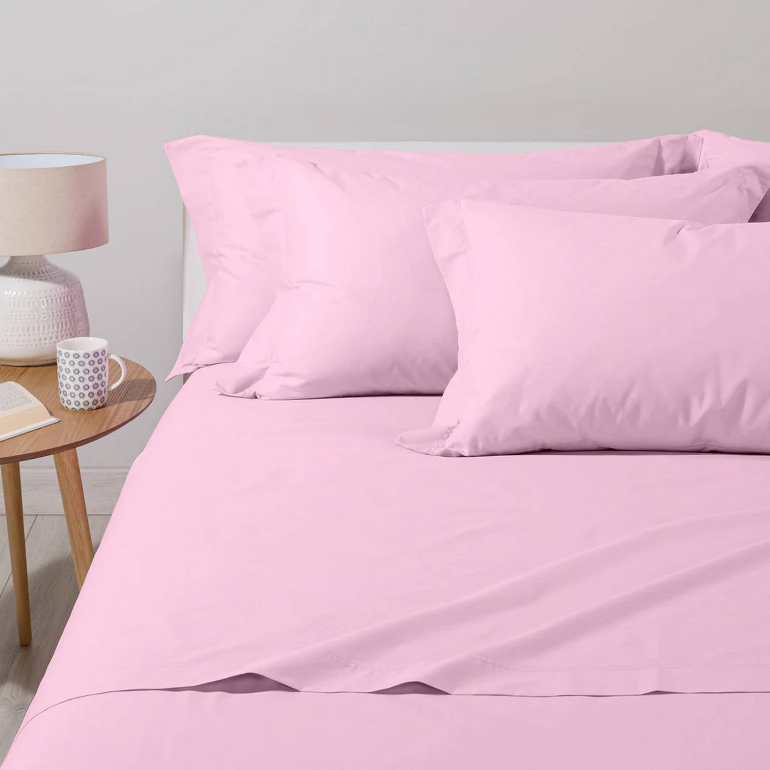 BASIC COLLECTION COMPLETO LENZUOLA SINGOLO ILBLUCASA PINK